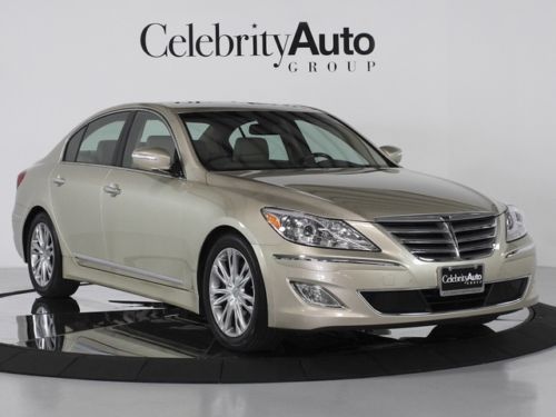 2012 hyundai genesis 4.6l v8 leather navigation sunroof