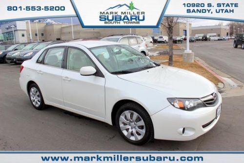 2.5i, 2.5l, white, awd auto air conditioning 1 owner remaining factory warranty