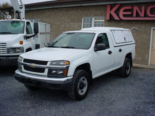 2009 chevrolet colorado &#034;mid-box&#034; p/u commercial tool body truck 61k miles