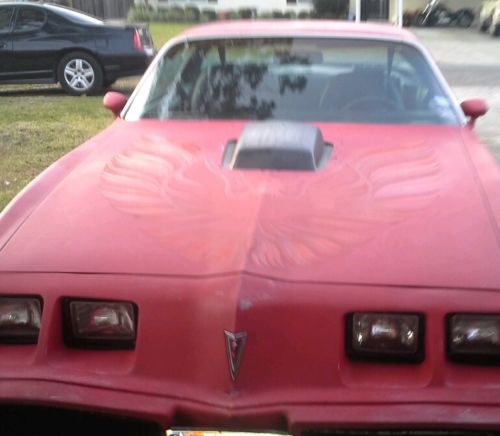 1979 pontiac trans am red black leather interior