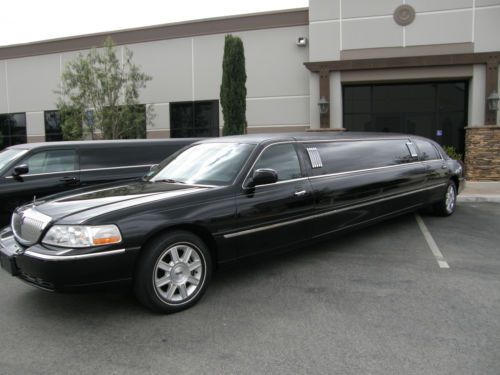 2006 lincoln town car limousine 5th door 120&#034; limo made by krystal koach