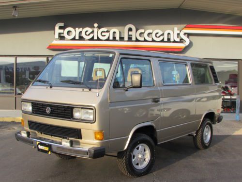 Vanagon syncro 4wd 7 passenger