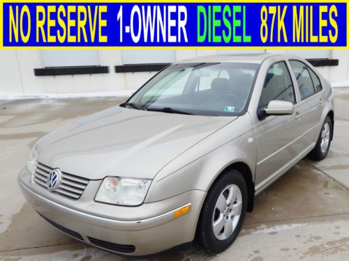 No reserve 1-owner diesel tdi passat beetle wagon audi a4 golf 00 01 02 03 05 06