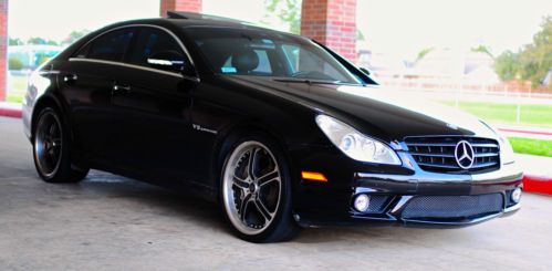 2006 mercedes benz cls55 amg black/black loaded clean 55 v8 kompressor luxury