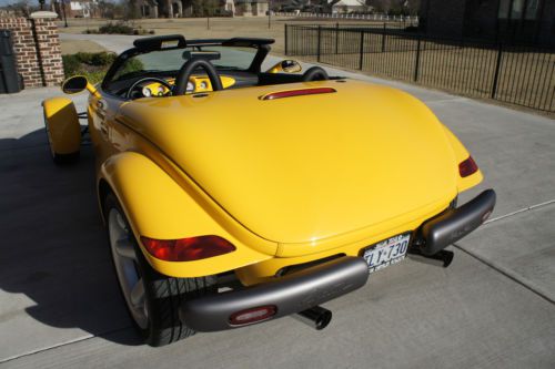 ***1999 Plymouth Prowler Rare Yellow Low Miles---NO RESERVE!!!***, image 3