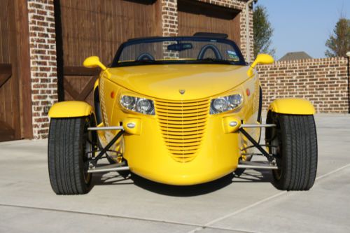 ***1999 Plymouth Prowler Rare Yellow Low Miles---NO RESERVE!!!***, image 8