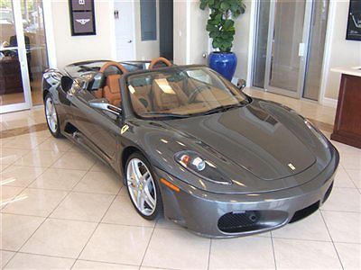 2008 ferrari f430 spider, f1, 9k mls!!