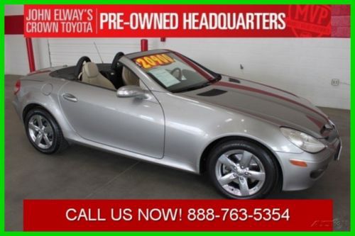 2007 slk280 used 3l v6 24v automatic rwd convertible premium