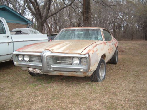 1969 pontaic lemans 400 big block 400 transmission muscle car rat rod- gto