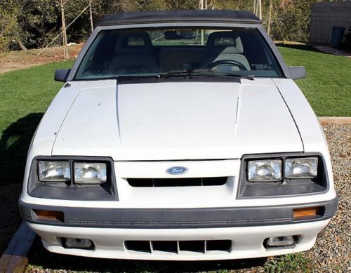 1986 ford mustang gt convertible 2-door 5.0l