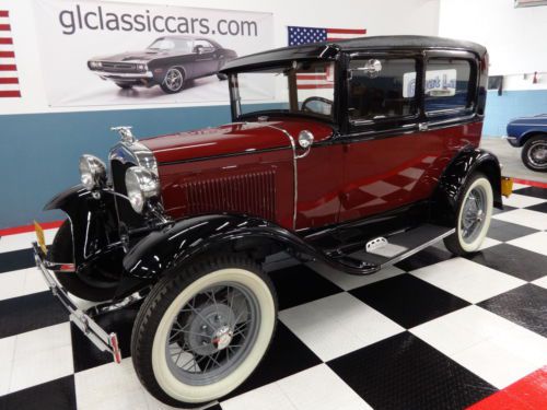 1931 ford model a tudor 2dr nut and bolt restored low reserve