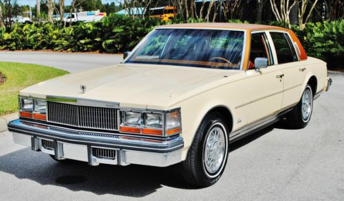 Magnificent original 1979 cadillac seville diesel very rare 42387 miles as new.