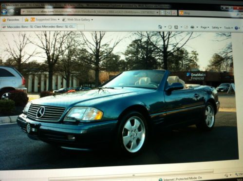 2000 mercedes sl500