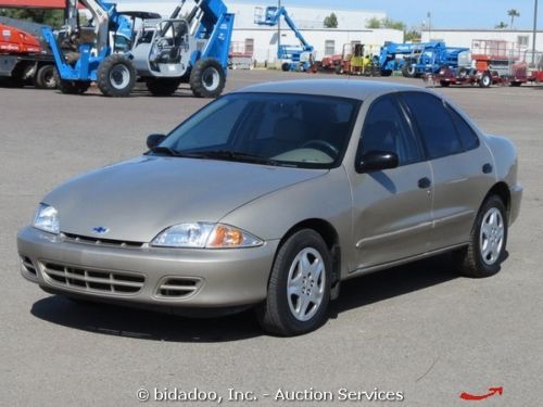 2001 chevrolet cavalier sedan auto a/c cng / gas bi-fuel 4 door 4 cylinders