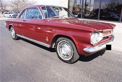 1963 chevrolet corvair monza 900 2 door club coupe automatic rare fender skirt