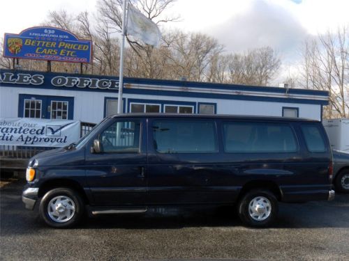 1995 ford e-series van club wagon xlt super, 15 passenger van