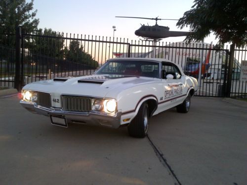 Rare y74 442 indianapolis pace car convertible