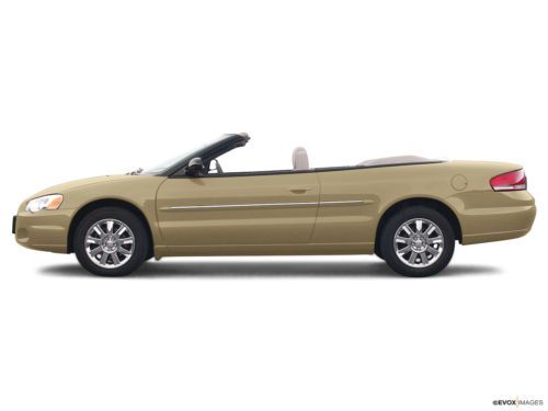 2005 chrysler sebring gtc convertible 2-door 2.7l nr auction