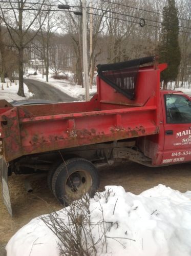 2000 gmc k3500 6.2 turbo diesel dump truck