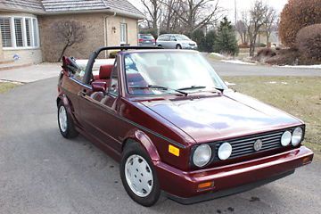 1991 volkswagen cabriolet. etienne aigner limited edition