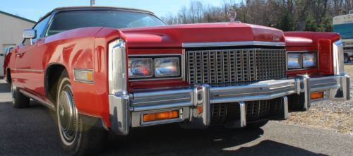 1976 cadillac eldorado base convertible 2-door 8.2l