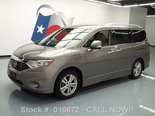 2011 nissan quest 3.5 sl 7-pass leather rear cam 23k mi texas direct auto