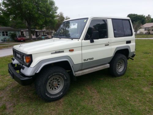 1986 landcruiser land cruiser turbo diesel lj70 hardtop hard top