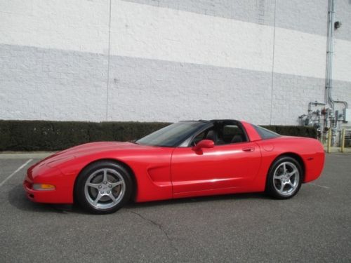 00 vette heads up display glass top chrome wheels stick shift