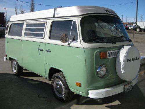 1976 volkswagen westfalia van - restored - very cool - beautiful condition