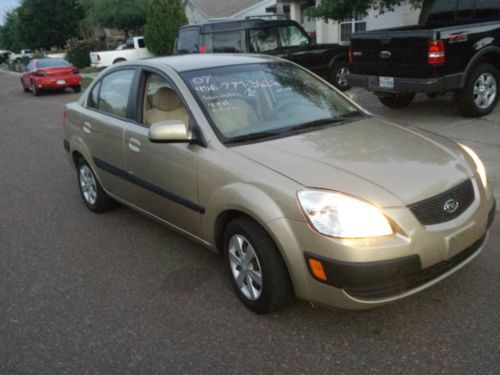 2007 kia rio base sedan 4-door 1.6l