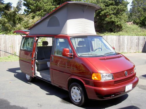 1999 volkswagen eurovan mv van camper 3-door 2.8l