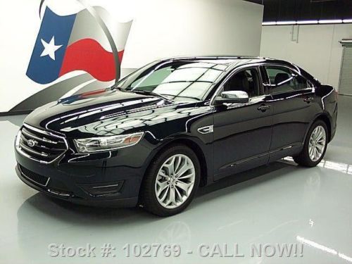 2014 ford taurus limited climate seats rear cam 14k mi texas direct auto