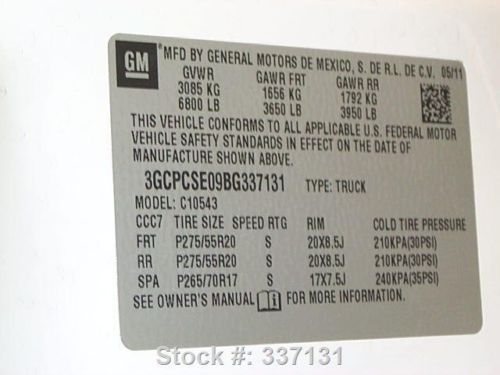 2011 CHEVY SILVERADO LT TEXAS ED LEATHER 20" WHEELS 29K TEXAS DIRECT AUTO, US $26,980.00, image 12