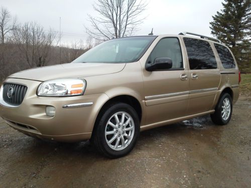 2005 buick terraza cxl loaded leather dvd, southern van 7 passenger only 48k nr!