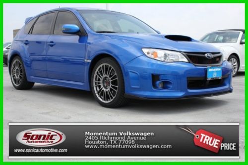 2012 wrx sti (5dr man wrx sti) used turbo 2.5l h4 16v awd hatchback premium