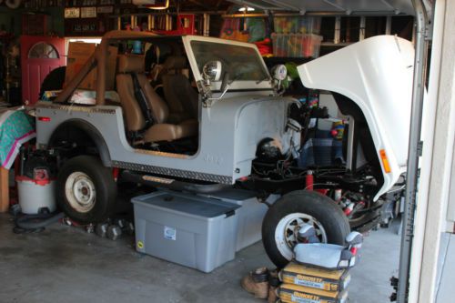 Jeep cj7 restoration project