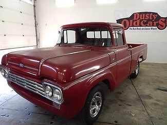 1958 red runsdrives great interiornew body good nicedriver!