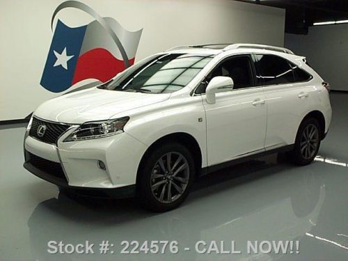 2013 lexus rx350 f-sport awd sunroof nav rear cam 7k mi texas direct auto