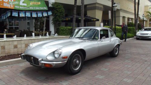 1971 jaguar xke siii v12 2+2 coupe. silver with black. last owner since 1984.