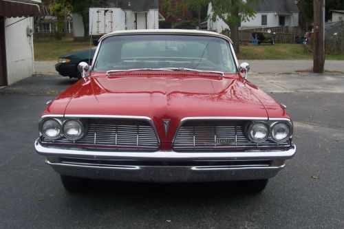 1961 pontiac bonneville tri-power convertible