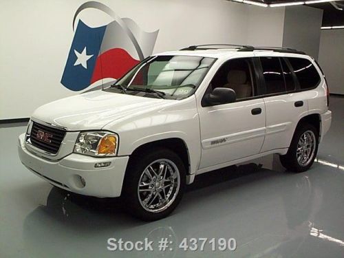 2004 gmc envoy 4.2l cd audio roof rack 20&#034; wheels 67k texas direct auto