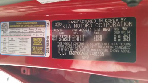 2013 Kia Sportage SX Sport Utility 4-Door 2.0L, US $29,000.00, image 17