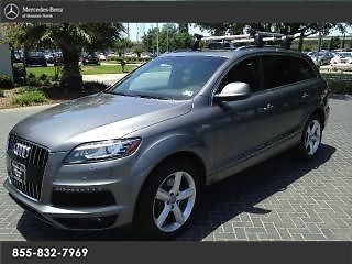 Q7 3.0t s line, 125 pt insp &amp; svc&#039;d, warr, nav, b/u cam, pano, clean 1 owner!!!