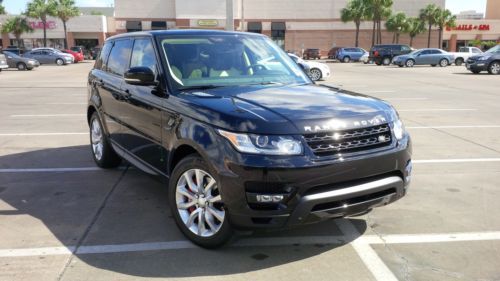 2014 land rover range rover sport v8 autobiography santorini black