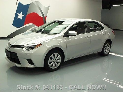2014 toyota corolla le auto cruise ctrl rear cam 8k mi texas direct auto