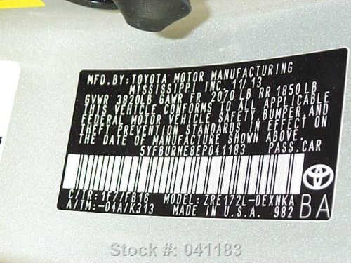 2014 TOYOTA COROLLA LE AUTO CRUISE CTRL REAR CAM 8K MI TEXAS DIRECT AUTO, US $17,480.00, image 12