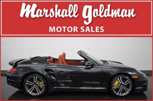 2011 porsche 911 turbo s  pdk cabriolet custom color 10200 miles