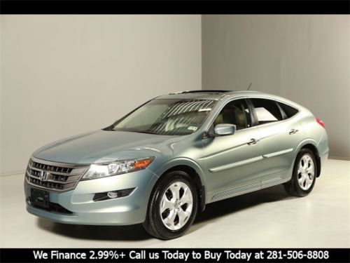 2010 honda accord crosstour ex-l leather sunroof navigation heated seats loaded