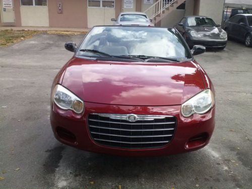 2004 chrysler sebring convertible gt sport manual transmission