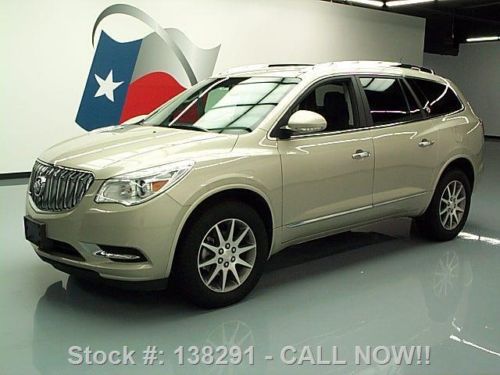 2014 buick enclave 7-pass htd leather rearview cam 18k texas direct auto